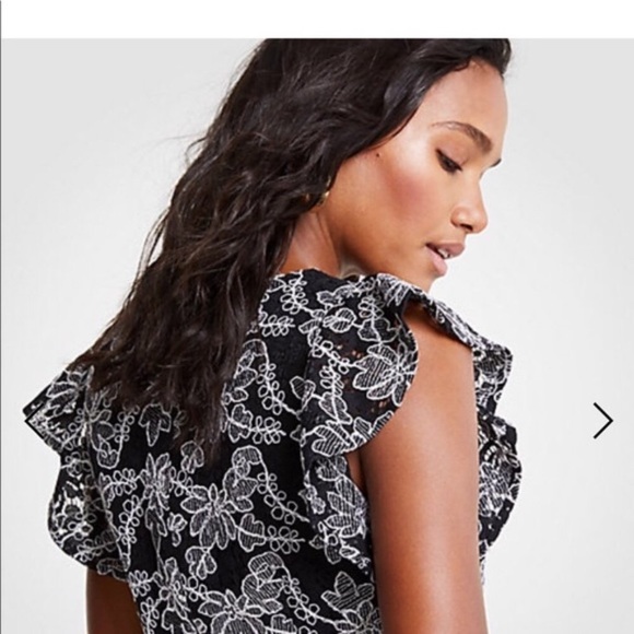 Ann Taylor black and white shift dress - Picture 3 of 8